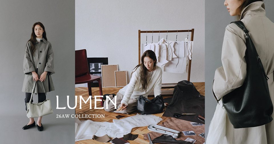 韓国・ソウル発のレザーグッズブランド。Atelier de LUMEN