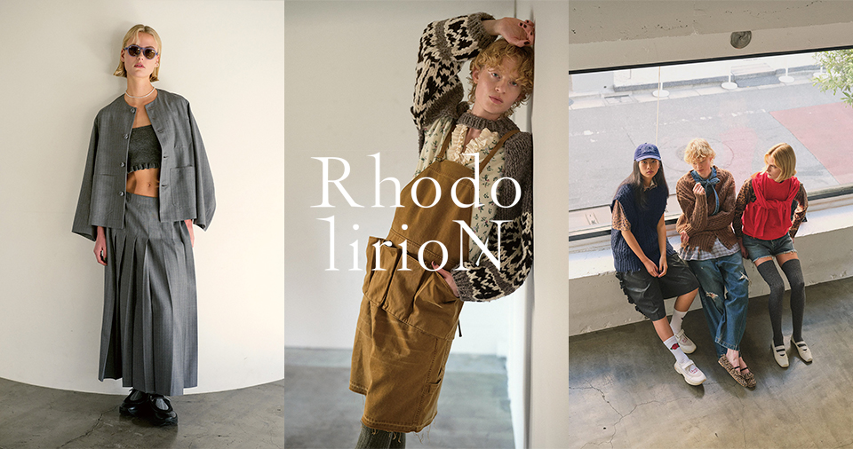 RHODOLIRION 26AW　COLLECTION