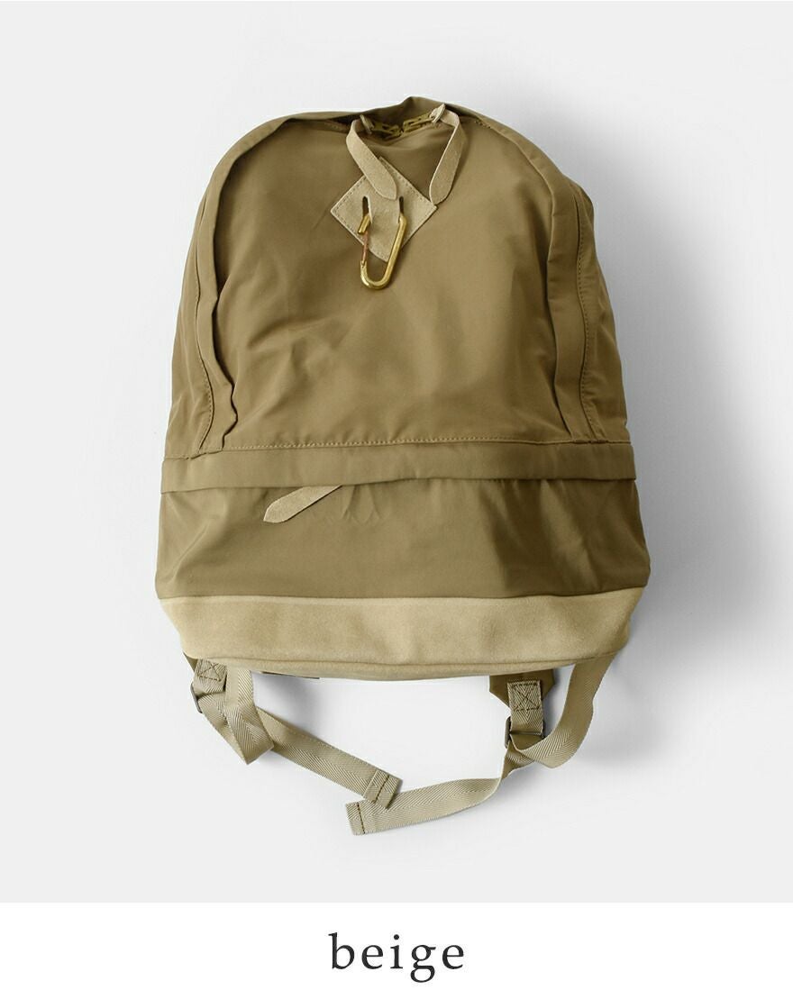 MASTER&Co. マスターアンドコー カラビナ付き スエードボトム