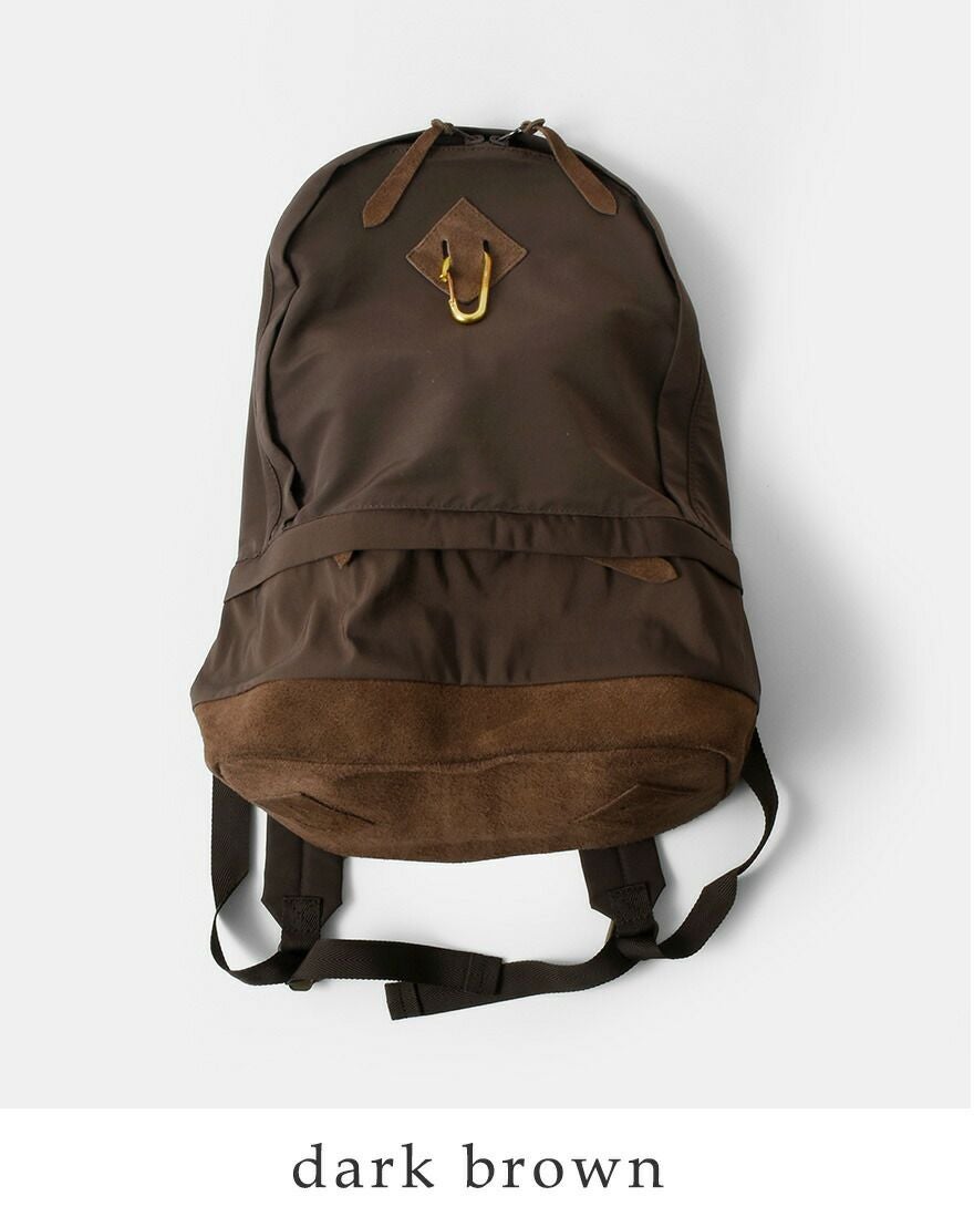 MASTER&Co. マスターアンドコー カラビナ付き スエードボトム