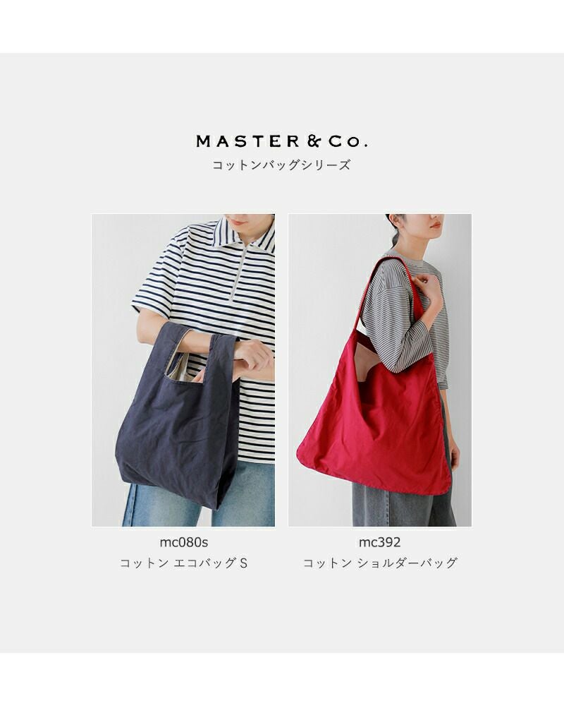 MASTER&Co. マスターアンドコー コットン ショルダーバッグ mc392