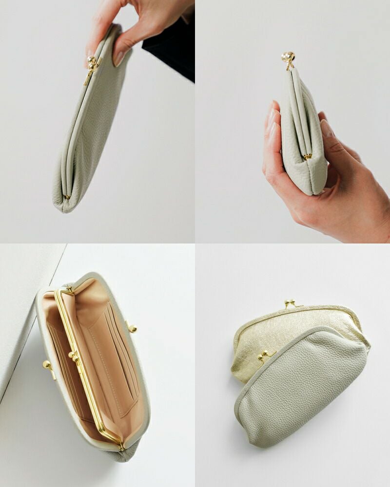 40%OFF】StitchandSew スティッチアンドソー がま口 レザー ウォレット