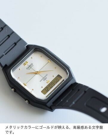 CASIO カシオ アナデジユニセックス腕時計 aw-48he-mm レディース