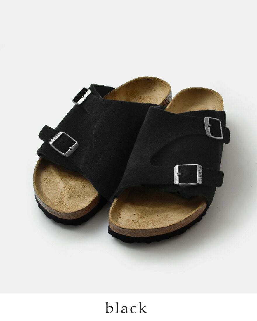 BIRKENSTOCK(ビルケンシュトック)チューリッヒ スエード レザー ナロー