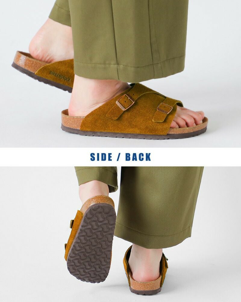 BIRKENSTOCK(ビルケンシュトック)チューリッヒ スエード レザー ナロー