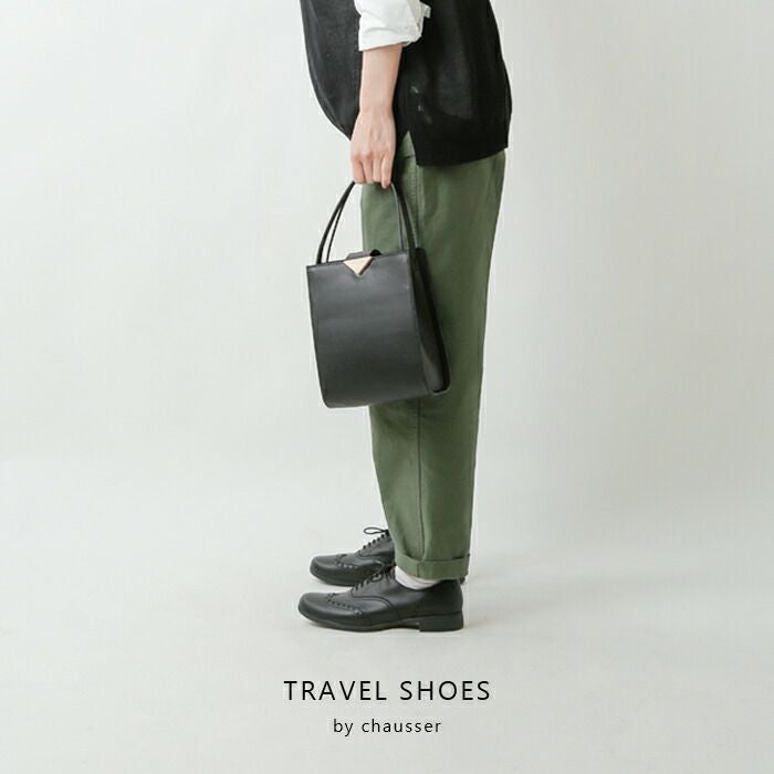 TRAVEL SHOES by chausser トラベルシューズバイショセ ウィングチップ