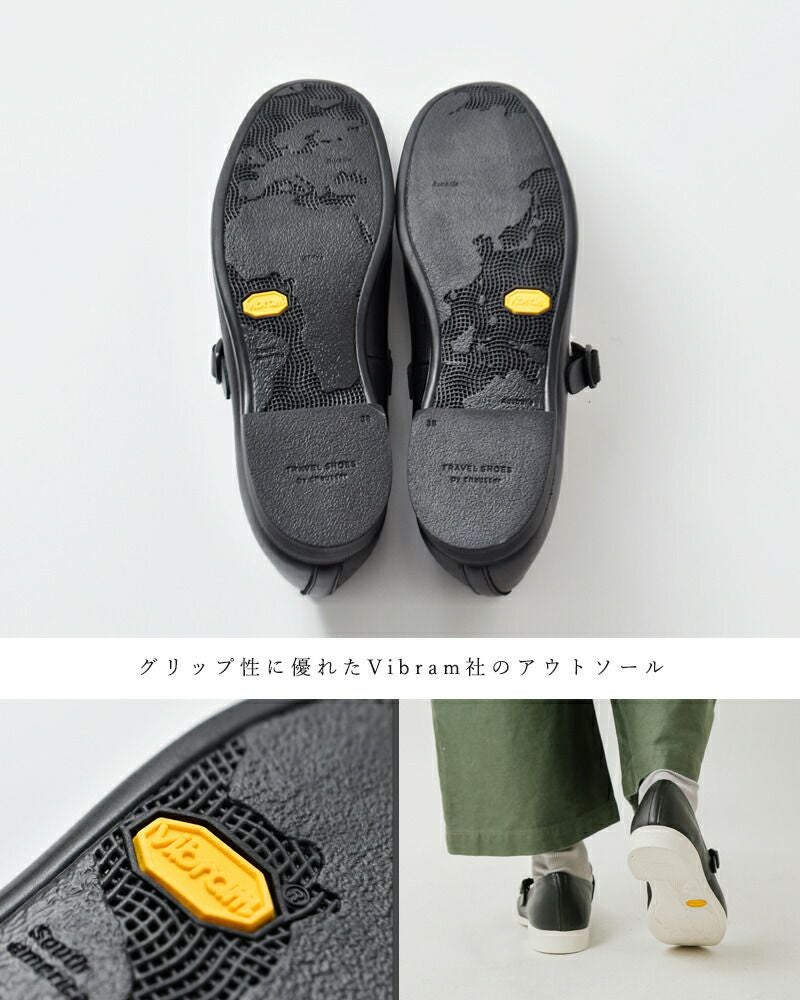 TRAVEL SHOES by chausser トラベルシューズバイショセ レザー ワン