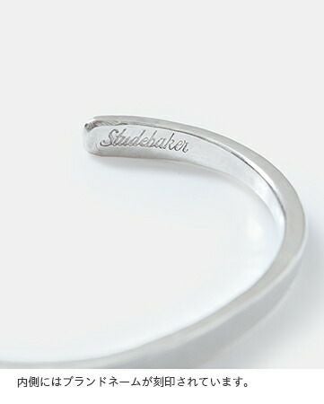 STUDEBAKER METALS スチュードベーカーメタル シルバー バングル