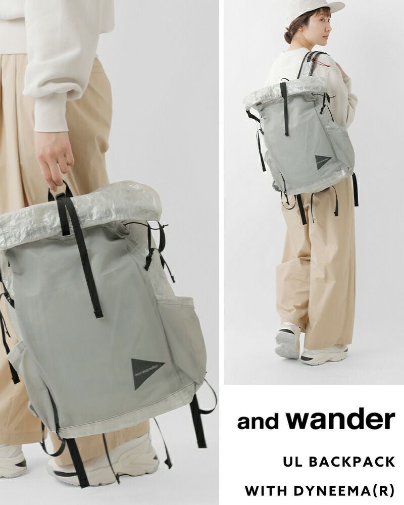 and wander アンドワンダー ダイニーマ ウォレット “UL wallet with