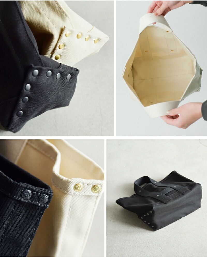 MASTER&Co. マスターアンドコー コットン ミニ トート バッグ “RAILMAN