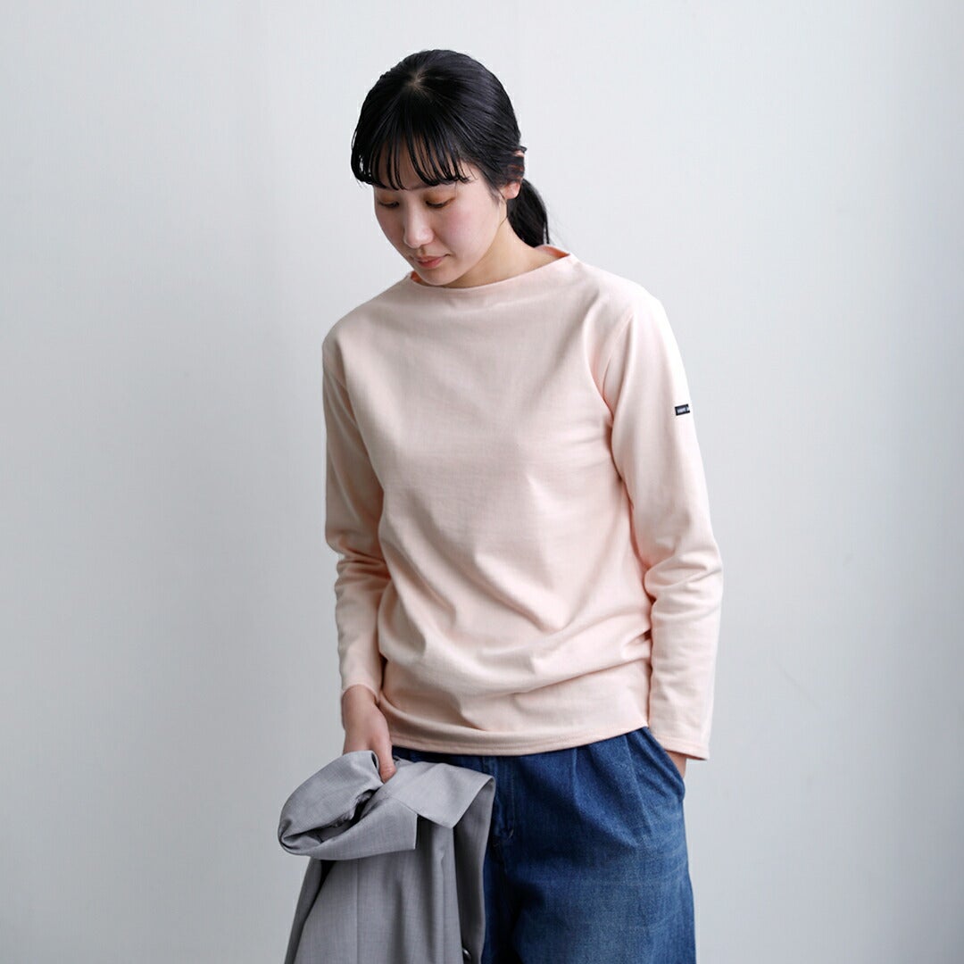 SAINT JAMES セントジェームス 厚手 コットン ボートネック カットソー