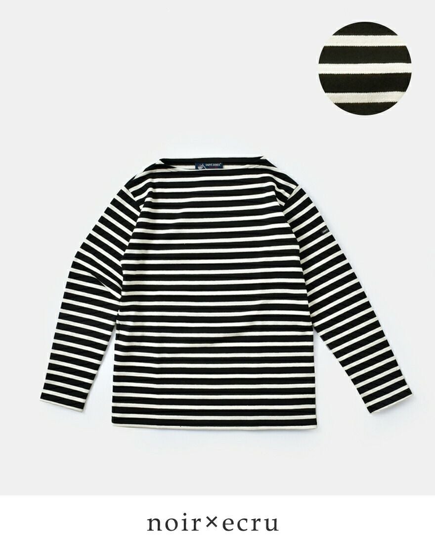 SAINT JAMES セントジェームス 厚手 コットン ボーダー ボートネック