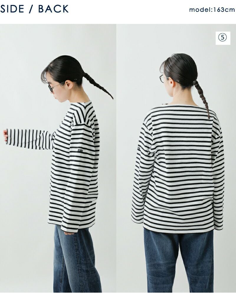 セントジェーム ス 厚手コットン ボーダーボート ネックカットソー SAINT JAMES セントジェームス 厚手 コットン ボートネック カットソー