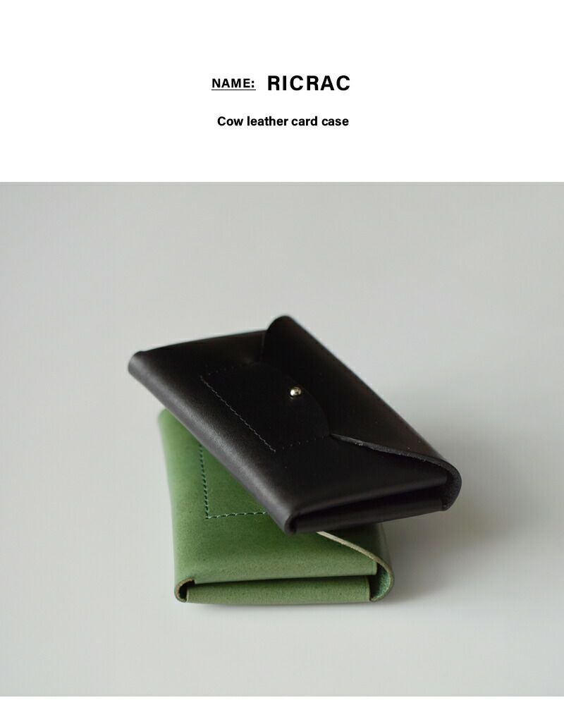 irose イロセ カウレザーカードケース RICRAC acc-r03 2026ss新作 春夏
