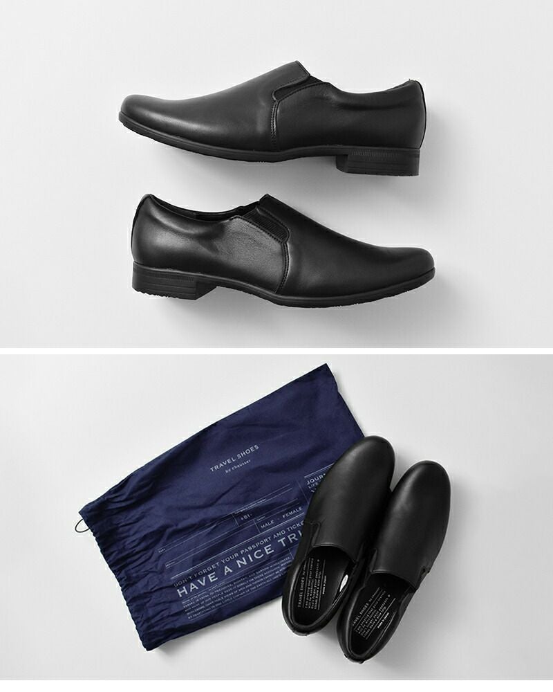 TRAVEL SHOES by chausser トラベルシューズバイショセ レザー