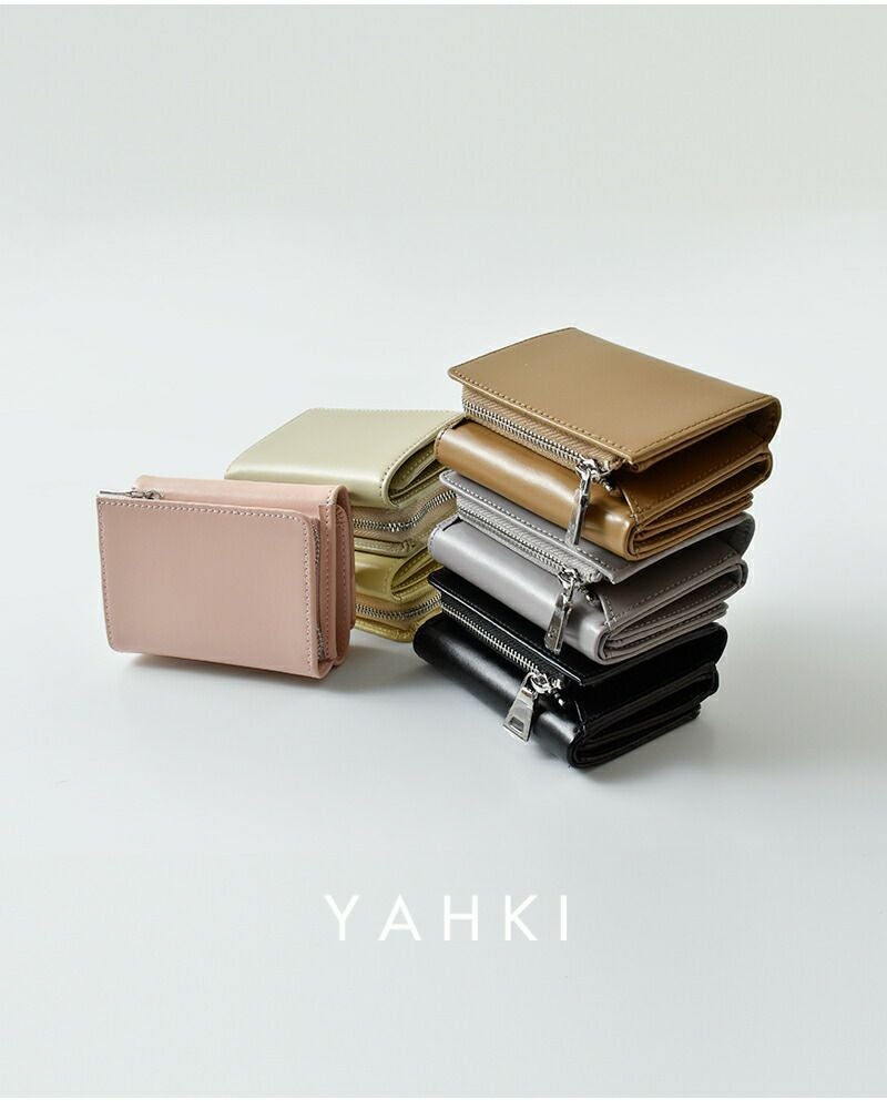 専用！タグ付き 2021AW  YAHKI  ヤーキ 3つ折りウォレット YAHKI(ヤーキ)三つ折りコンパクトウォレット | La Barba 通販