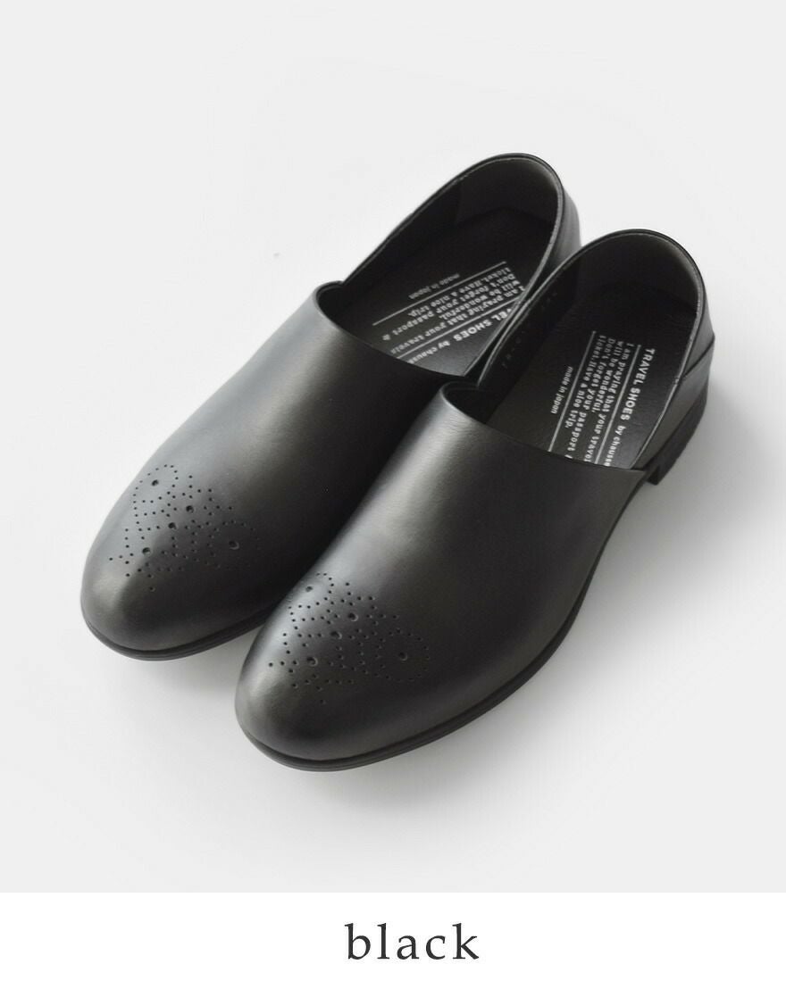 TRAVEL SHOES by chausser トラベルシューズバイショセ メダリオン