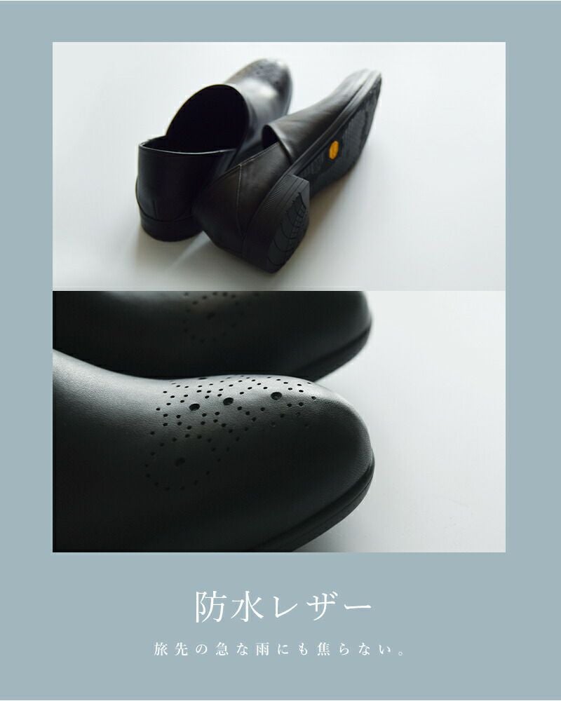 TRAVEL SHOES by chausser トラベルシューズバイショセ メダリオン