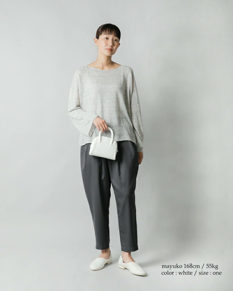 Aeta アエタ ディアレザー ボストンバッグ ミニ “DEER” da24-mt ユニ