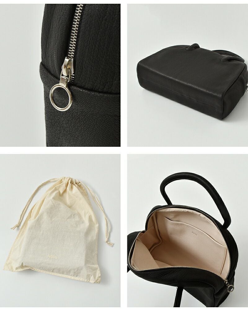 Aeta アエタ ディアレザー ボストン バッグ Sサイズ “DEER” da25-mt