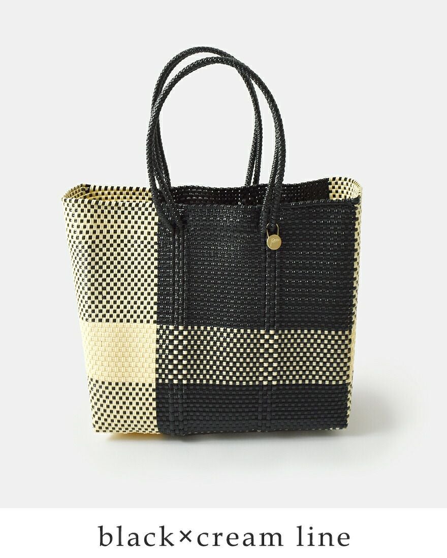 Letra レトラ メルカドバッグ ロングハンドル Mサイズ “CROSS LINE