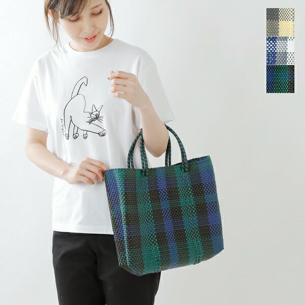 Letra レトラ メルカドバッグ S “CHECK” check-s-fn レディース | Piu