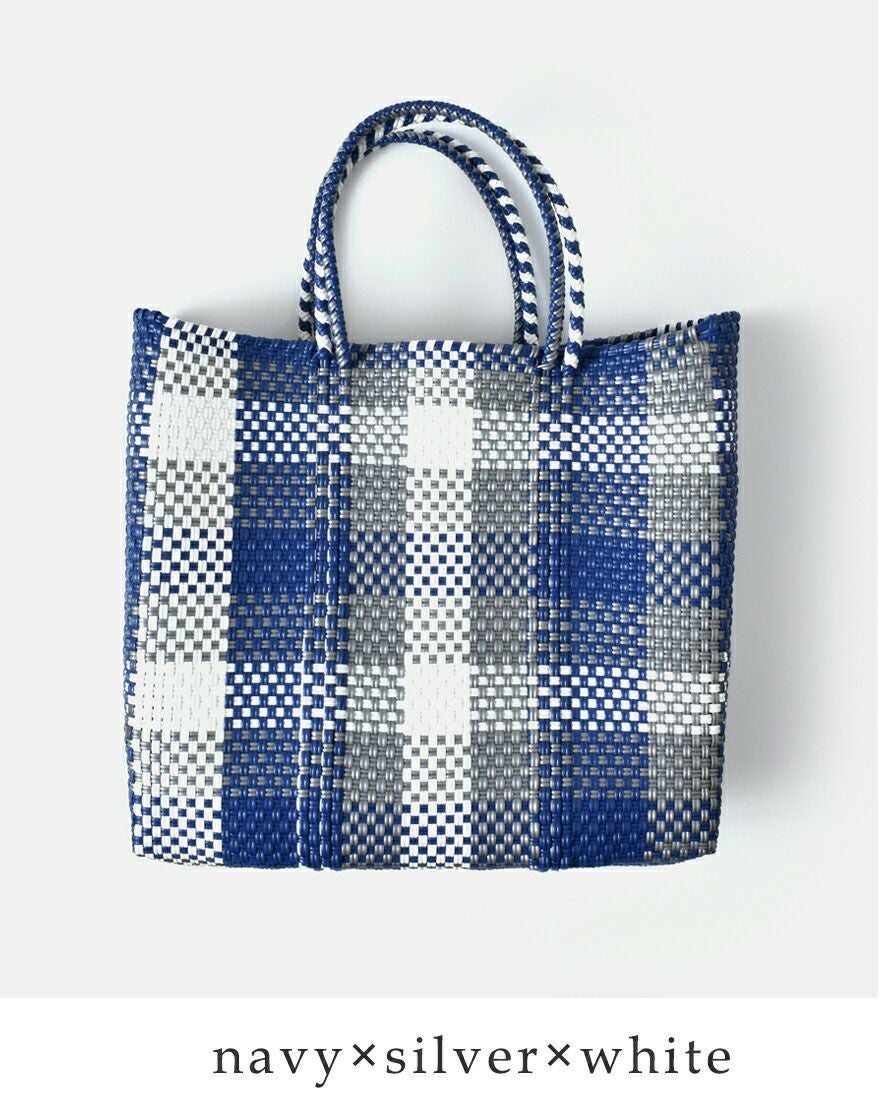 Letra レトラ メルカドバッグ S “CHECK” check-s-fn レディース | Piu