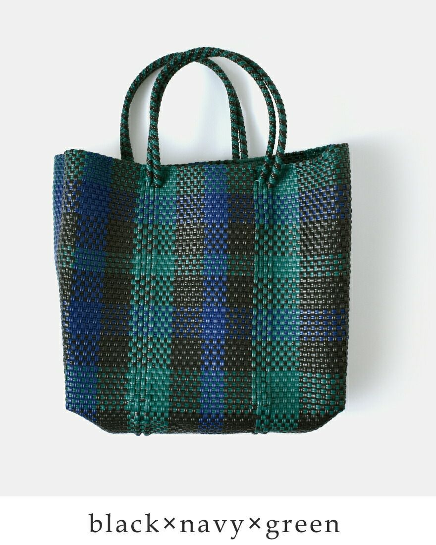 【新品未使用】レトラ メルカドバッグ SEA限定COLORS CHECK (M) Letra レトラ メルカドバッグ S “CHECK” check-s-fn レディース | Piu