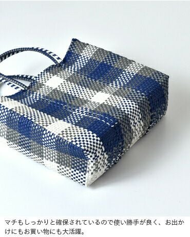 Letra レトラ メルカドバッグ S “CHECK” check-s-fn レディース | Piu