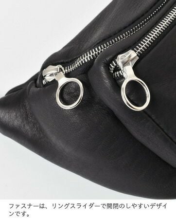 Aeta アエタ ディアレザー ウエストポーチS da11-fn ユニセックス