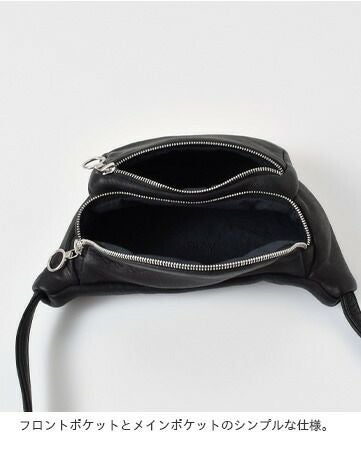 Aeta アエタ ディアレザー ウエストポーチS da11-fn ユニセックス