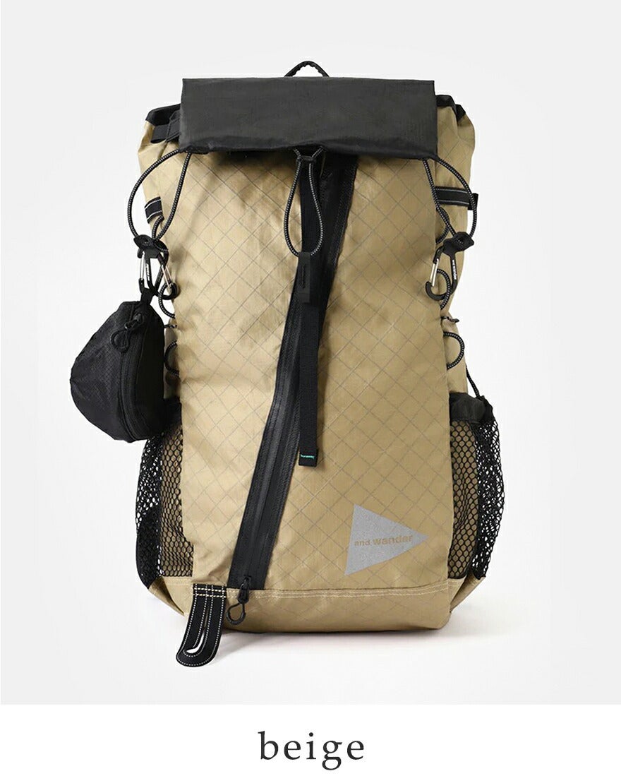 and wander アンドワンダー エコパック 30L バックパック リュック