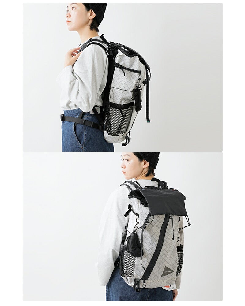 and wander アンドワンダー エコパック 30L バックパック リュック