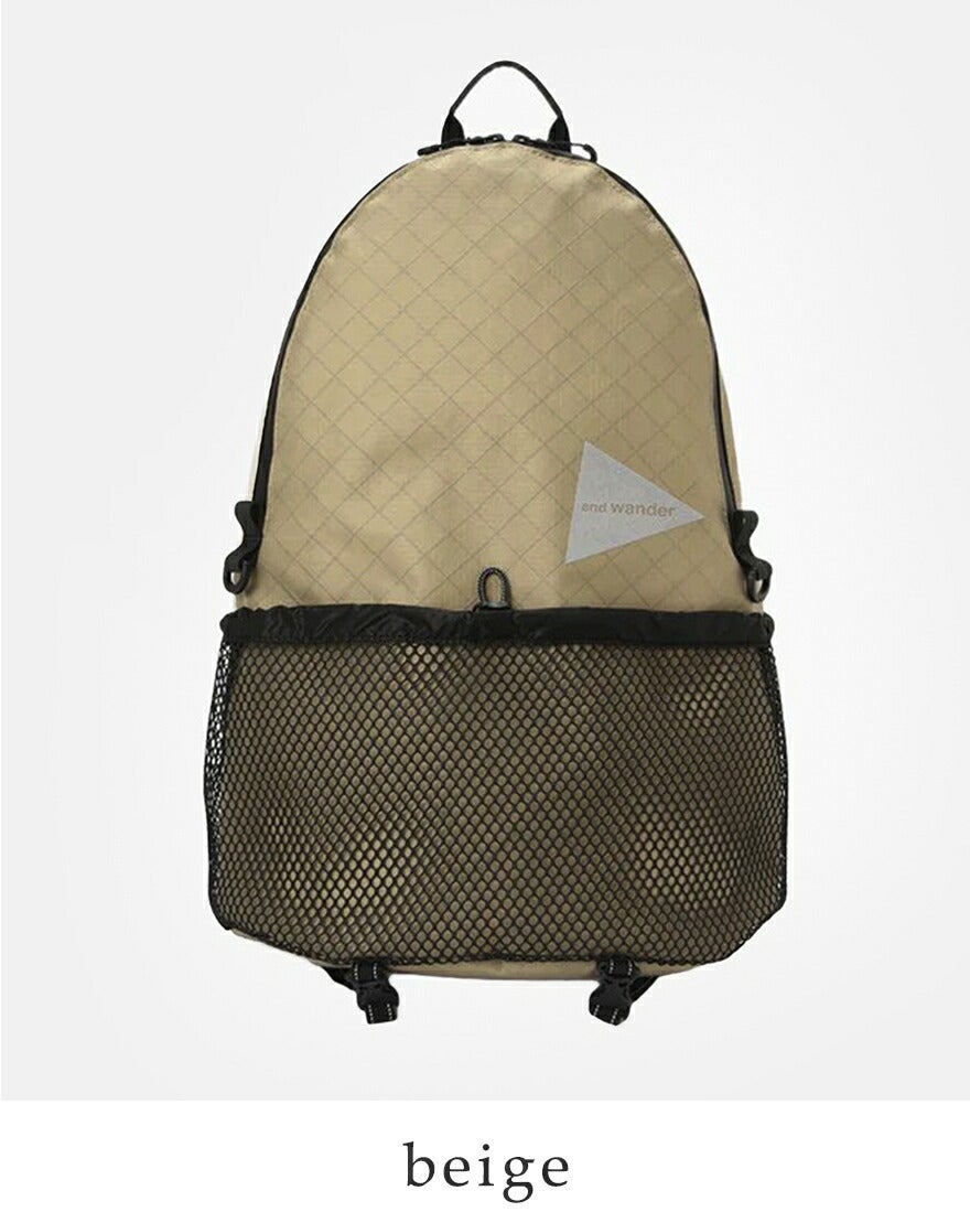 and wander アンドワンダー エコパック 20L デイパック “ECOPAK 20L