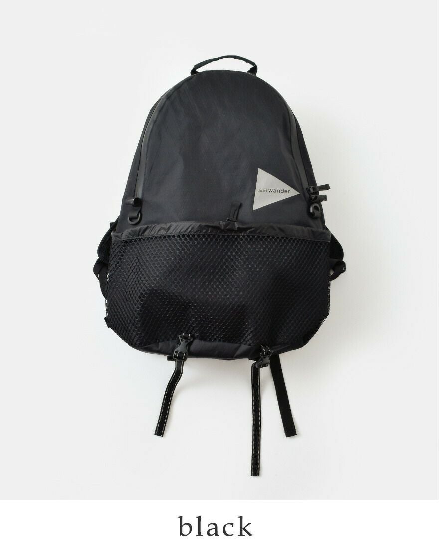 and wander アンドワンダー エコパック 20L デイパック “ECOPAK 20L