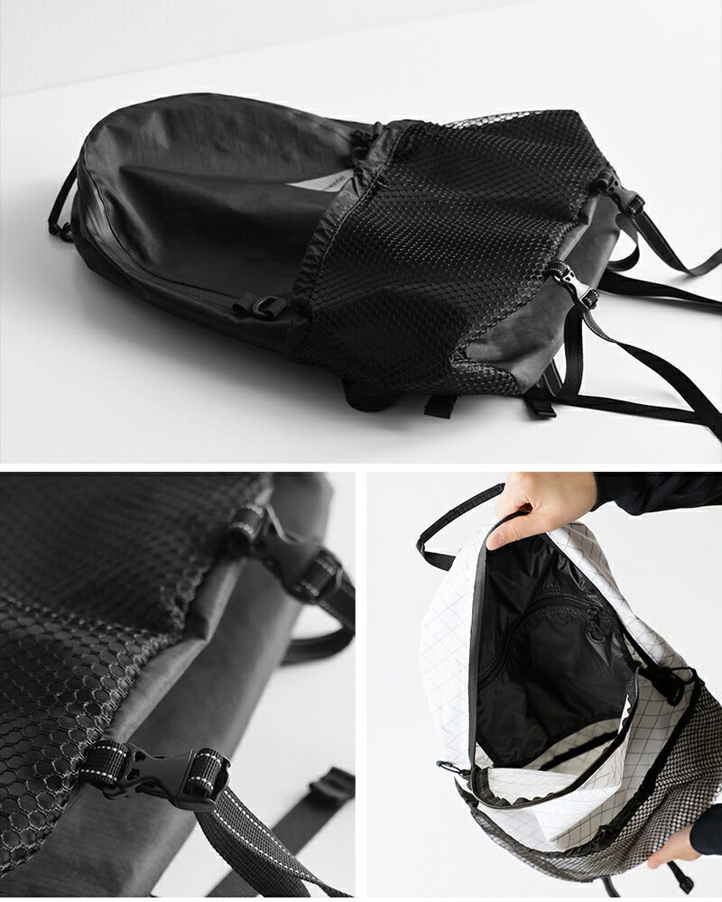クーポン対象】and wander アンドワンダー エコパック 20L デイパック クーポン対象】and wander アンドワンダー エコパック 20L デイパック