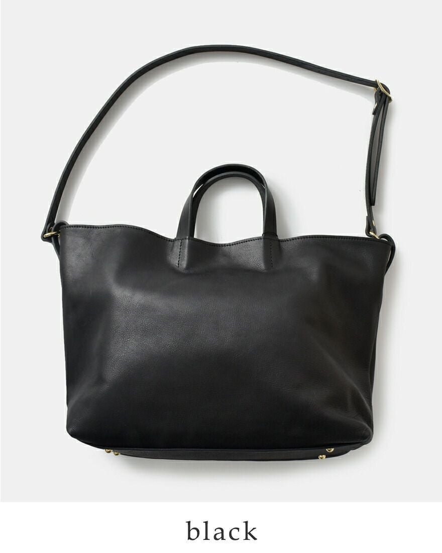 Ense アンサ キップレザー 2way トートバッグ S“2way tote S” pens-310