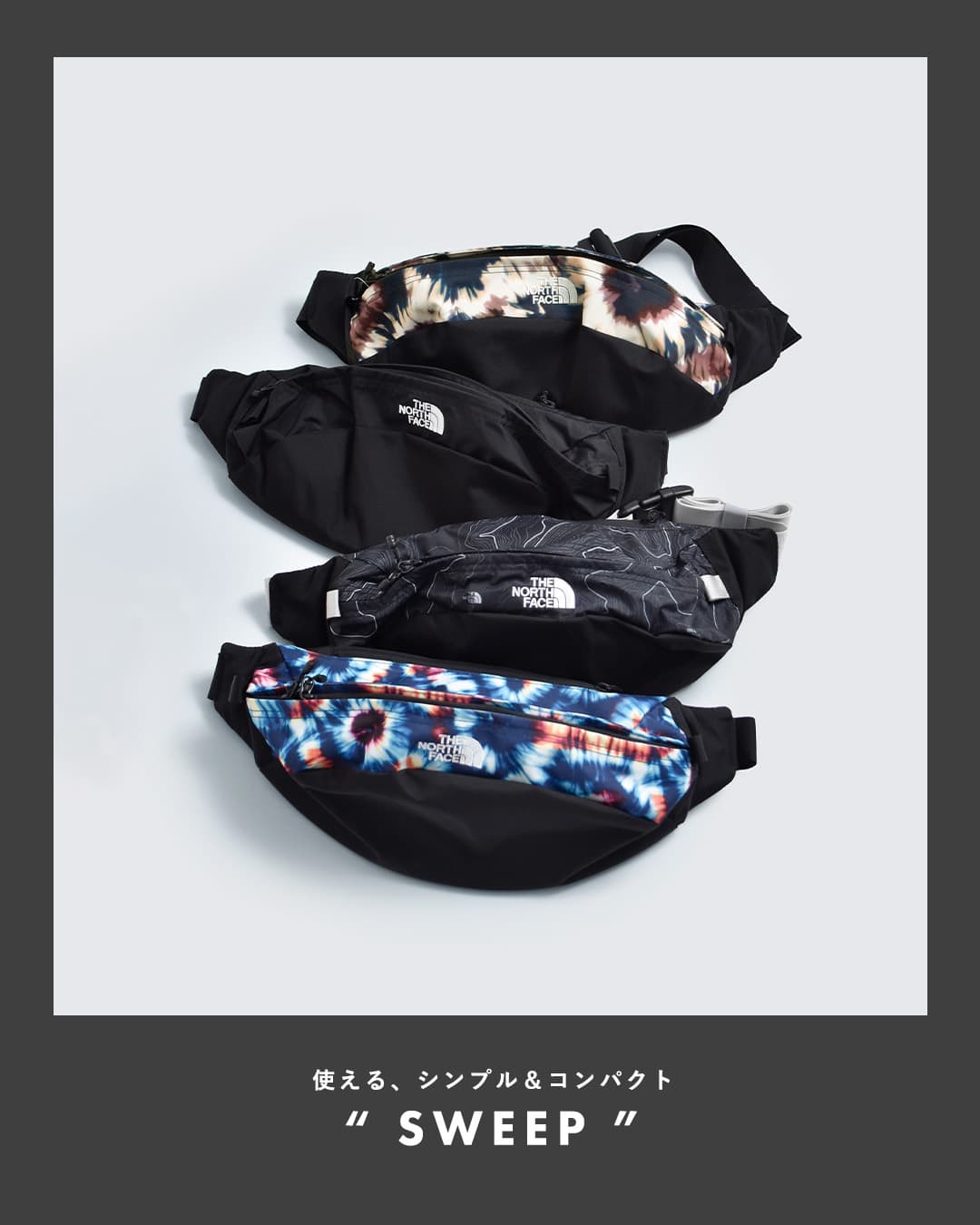 Palace x The North Face ウエストバッグ PALACE x The North Face Purple Label Mountain Wind Waist Bag