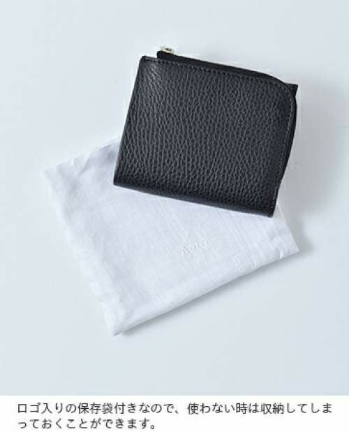 Aeta(アエタ)カウレザー三つ折りウォレット”WALLET typeA” pg15-ms