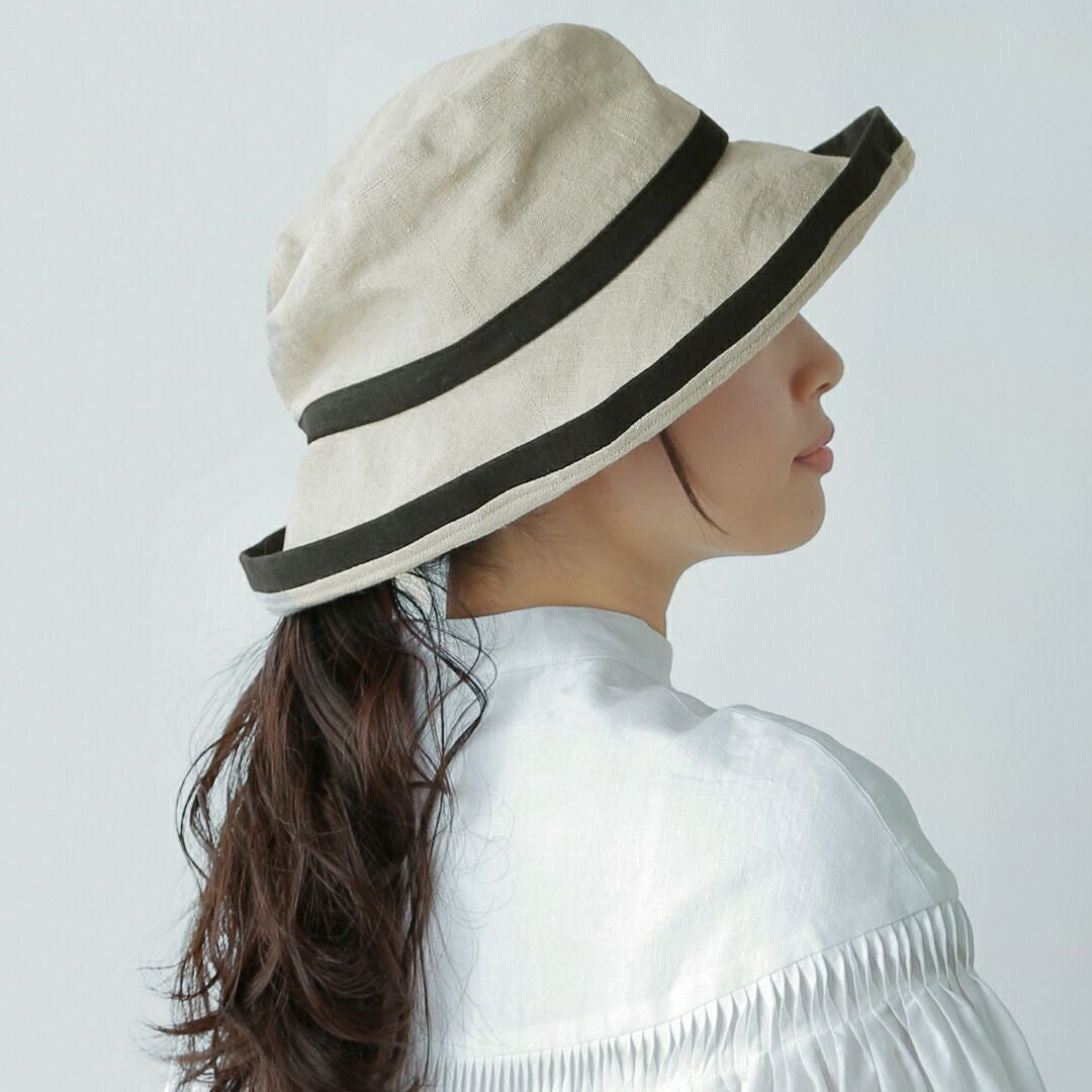 Chapeaugraphy シャポーグラフィー 綿麻シャンブレー / 高密度織綿麻