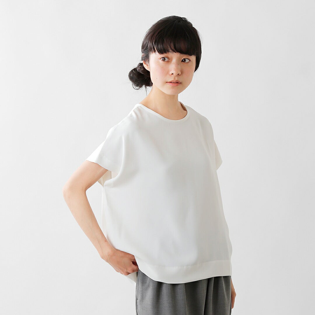 TRAVAIL MANUEL トラバイユマニュアル ベネシャン フレンチ ブラウス