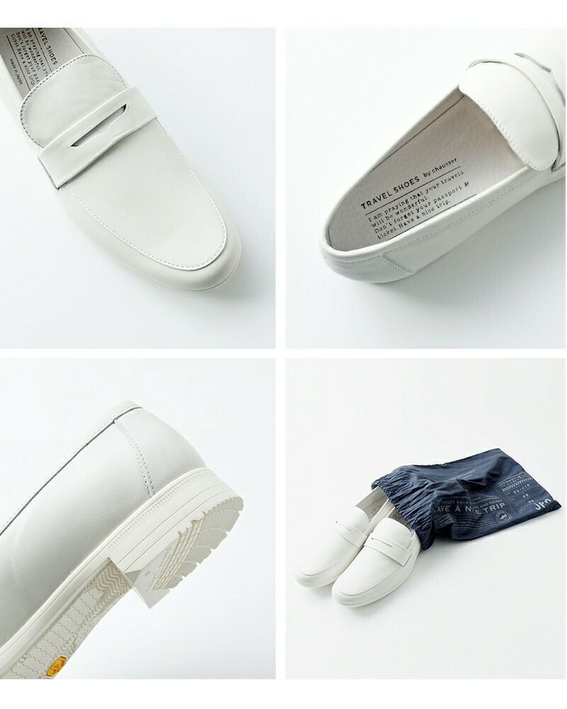 TRAVEL SHOES by chausser トラベルシューズバイショセ レザー