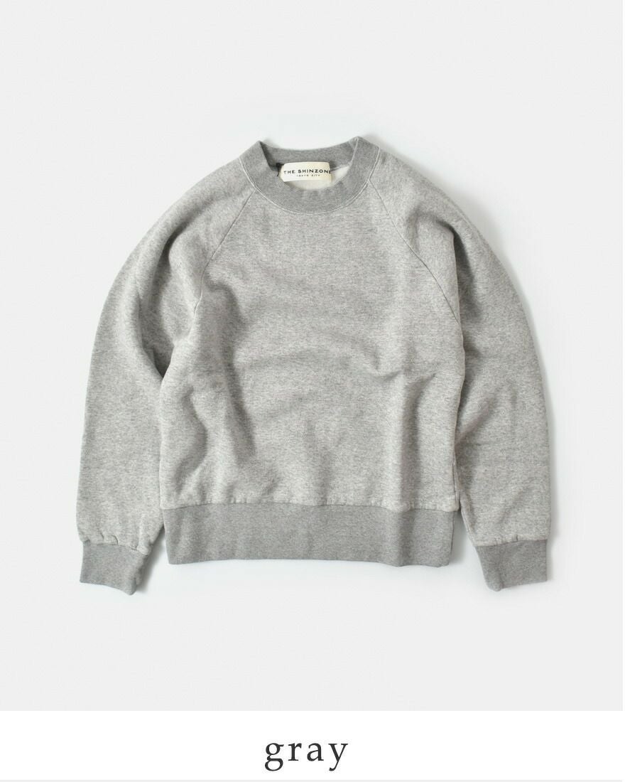 Shinzone スウェット　グレー THE SHINZONE シンゾーン COMMON SWEAT コモンスウェット グレー