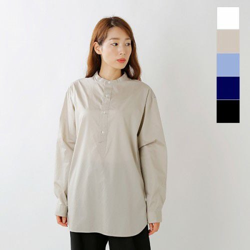graphpaper(グラフペーパー)コットンブロードバンドカラーシャツ“Broad