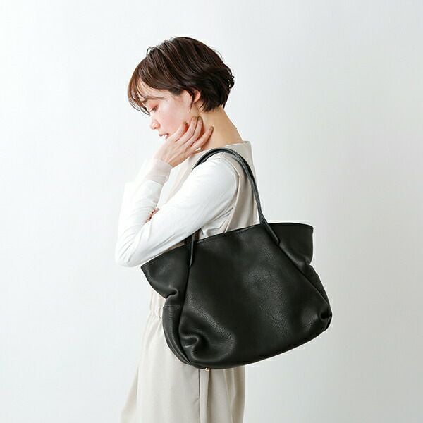 Ense アンサ ステアレザートートバッグS ens-203-yn レディース | Piu