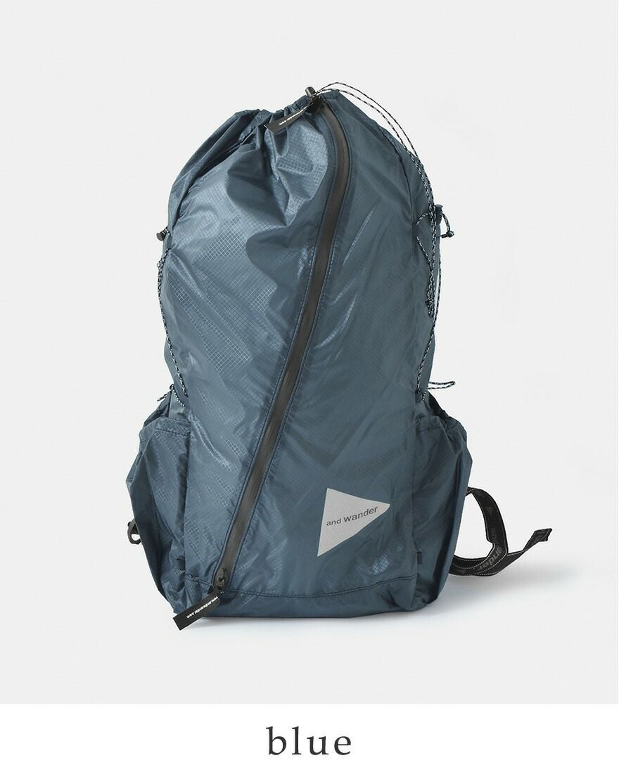 and wander アンドワンダー シル デイパック “sil daypack” 574