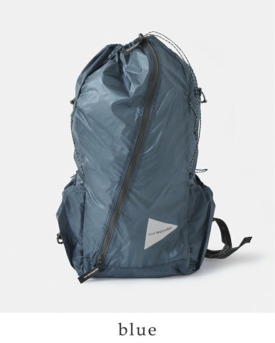 and wander アンドワンダー シル デイパック sil daypack 574-5975211