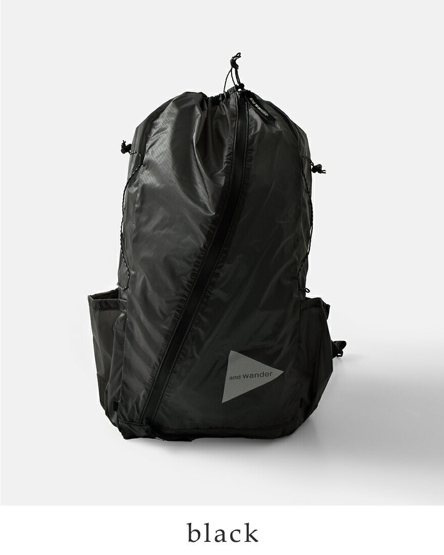アンドワンダー シル デイパック コーデュラ　sil daypack 超軽量 and wander アンドワンダー シル デイパック sil daypack 574-5975211