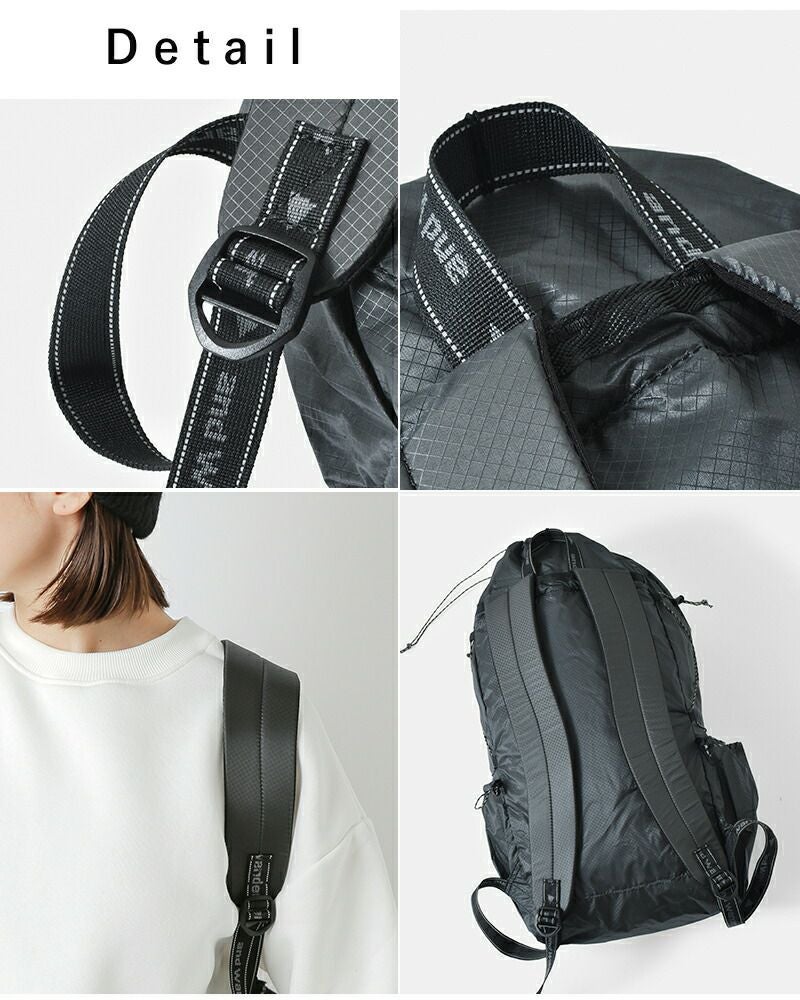 and wander アンドワンダー シル デイパック “sil daypack” 574
