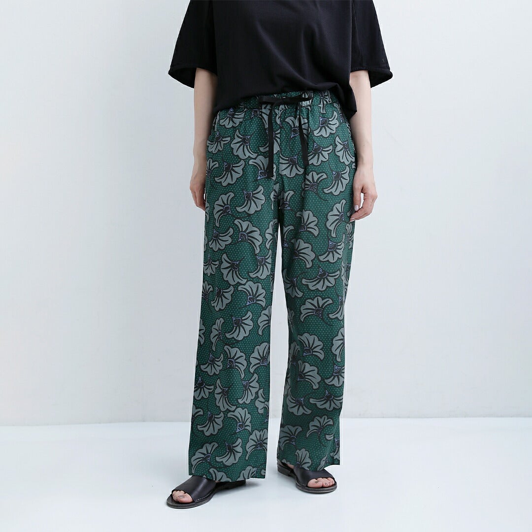 Le Glazik ルグラジック コットン バティックプリント ドロー